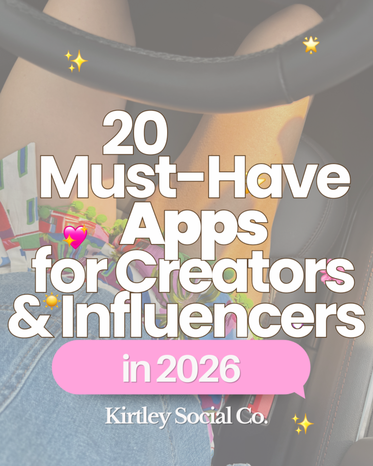 20 Must-Have Apps for Content Creators & Influencers in 2026