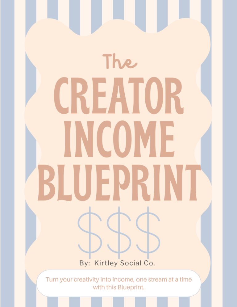 Creator Income Blueprint