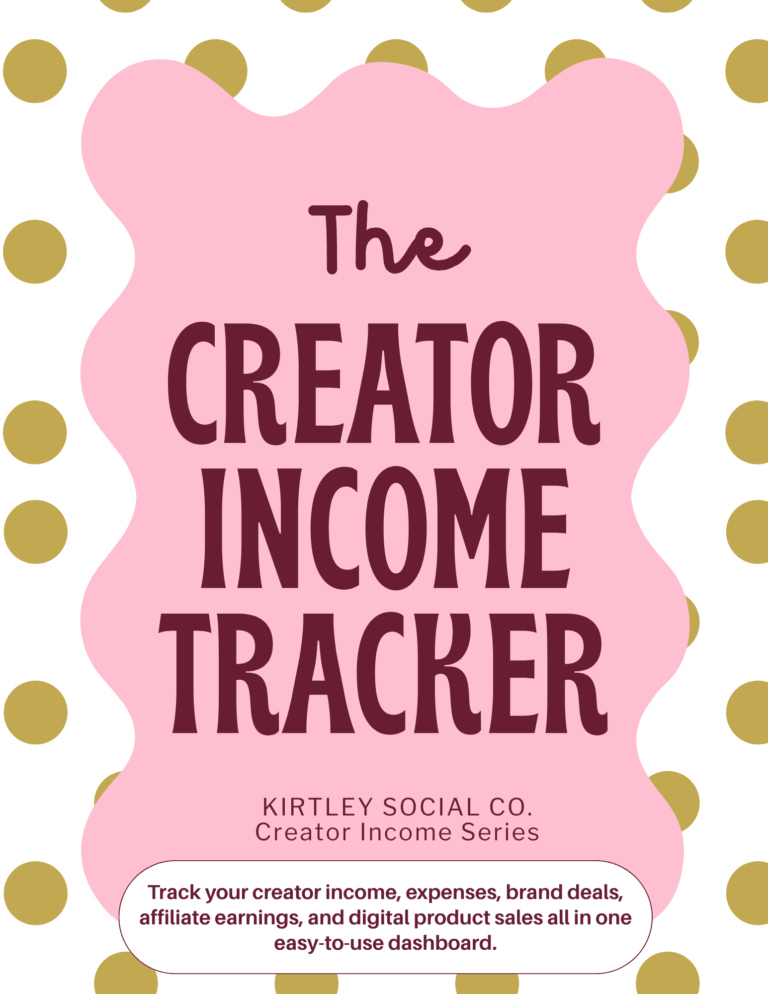 Creator Income Tracker